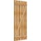 Ekena Millwork Spaced Board-n-Batten Shutters w/Z-Bar, Rough Sawn Western Red Cedar, 28 7/8W x 62H, PR RBS06Z29X062RWR - alternate 4